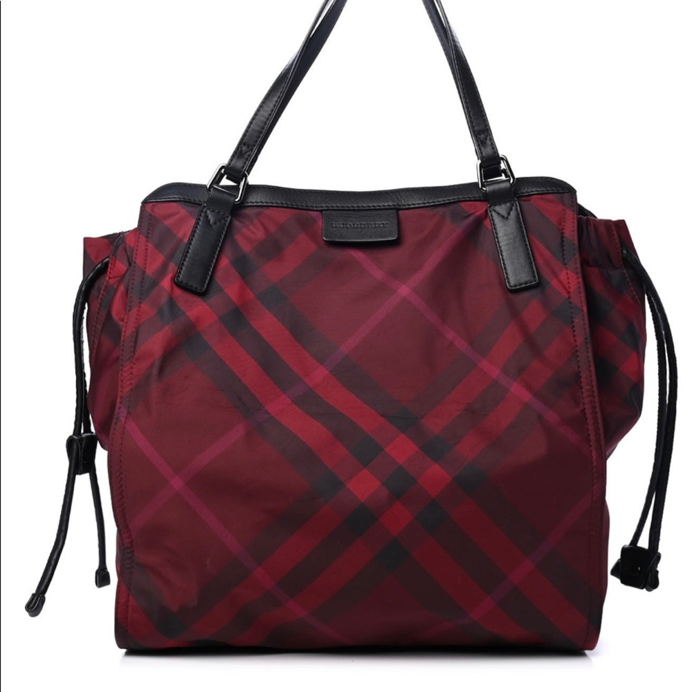 Burberry Nylon Tote Bag